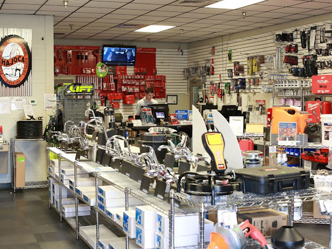 Interior of PLumbing Supply Store - Hajoca Harrisburg