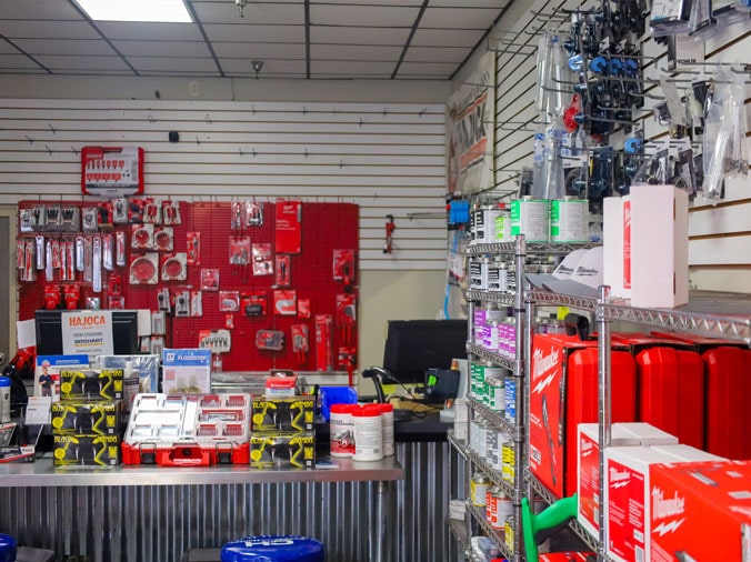 Hajoca Harrisburg plumbing supply counter